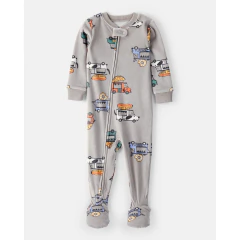 Carter´s Osito Pijama Plush Cierre Camion