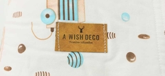 A WISH DECO- MANTA ESTAMPADA CON CORDERITO HORSE - comprar online