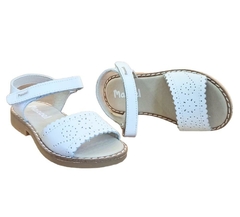 MARCEL- SANDALIA CALADA BLANCA NEWI - comprar online