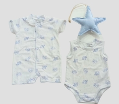 PIOPPA- SET DUMBO CELESTE -0 MESES-