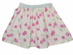 POLLERA CON CEREZAS CHICLE ANCHUS