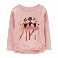 REMERA BAILARINA ROSA CARTERS