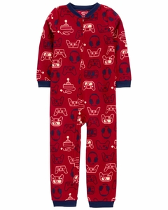 PIJAMA POLAR VIDEOJUEGOS -5T-