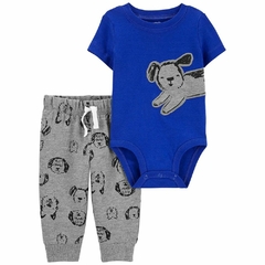 SET 2P BODY MC Y PANTALON PERRITO