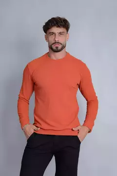 SUÉTER SAMUEL TERRACOTA - M. ARTT na internet