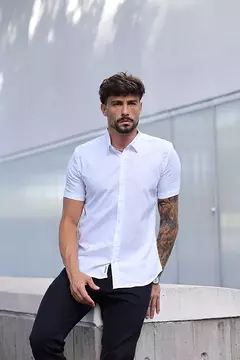 Camisa Cesar Flame BRANCO - M. ARTT