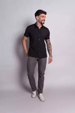 Camisa M/C Bruce PRETO - M. ARTT