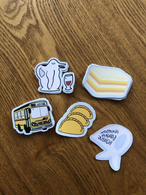 LUA, CECILIA - Sticker. Sanguchito de miga