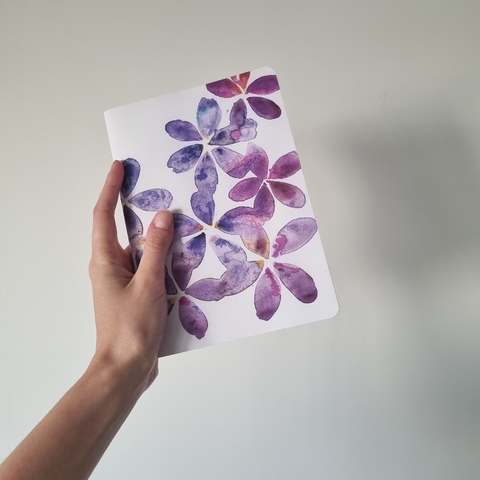 ATELIER BY PO - Libreta flores mediana