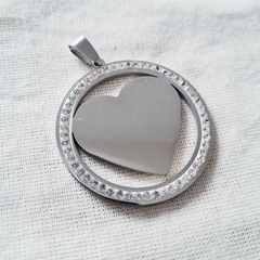 Dije Grabado Strass - comprar online