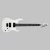 Guitarra Electrica S By Solar AB4.6W-E White Matte - KAIRON MUSIC