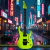 GUITARRA ELECTRICA SOLAR A2.6FR LN LEMON NEON MATTE - comprar online