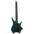 Guitarra Eléctrica HILS GUITARS HN6 G CG Cosmic Green HH Fishman Fluence Headless - comprar online