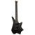 Guitarra Eléctrica HILS GUITARS HZ7 S GB Galaxy Black HH Headless 7 Cuerdas - KAIRON MUSIC - GUITAR STORE