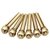 Pin De Puente De Guitarra Flanger Fx01 X6 Unidades Dorado - KAIRON MUSIC