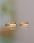 Alianzas Surcadas | Oro 18k Rojo