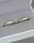 Alianzas Media Caña | Oro 18k Blanco Diamantes