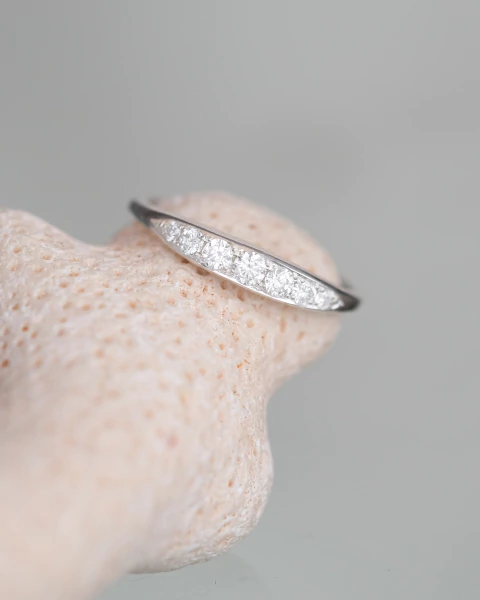 Anillo Almendra | Plata 925 & Diamantes - comprar online