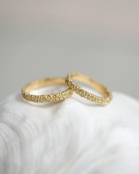 Alianzas Coral | Oro 18k Amarillo - comprar online