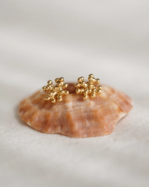 Aros Estelar | Enchapado Oro