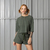 CROPPED ECO RECYCLED