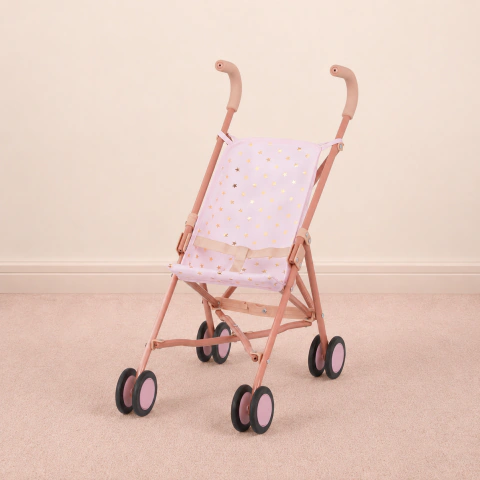 Coche Cochecito Plegable Para Muñecas Bebotes - Lullababy