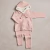 Set saquito con piel y legging Plume