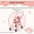 Coche Cochecito Plegable Para Muñecas Bebotes - Lullababy