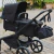Bolso maternal negro - Konges - comprar online