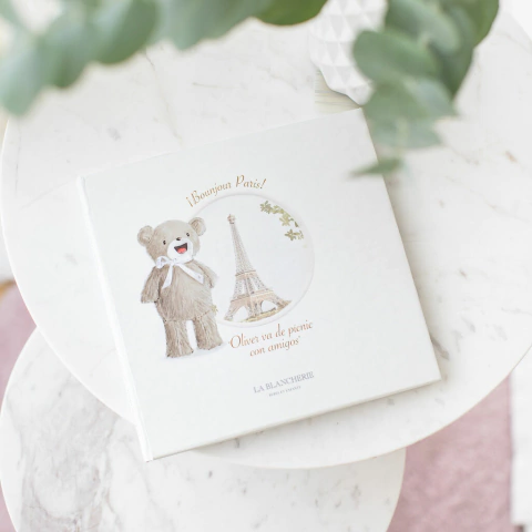 LIBRO DE CUENTO "BONJOUR PARIS. OLIVER VA DE PICNIC CON AMIGOS"
