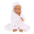 Set De Baño Toalla Para Bebotes Muñecas Lullababy - tienda online