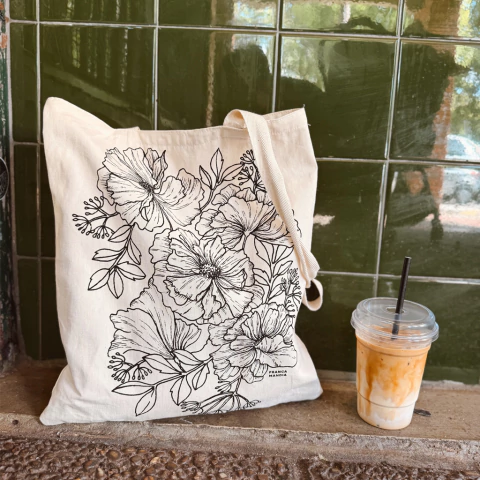 TOTEBAG FLORAL