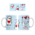 TAZAS SAN VALENTIN FLOR (abrir y deslizar para ver diseños)