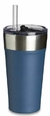VASO TERMICO DOBLE TAPA CON SORBETE Y DESTAPADOR - tienda online