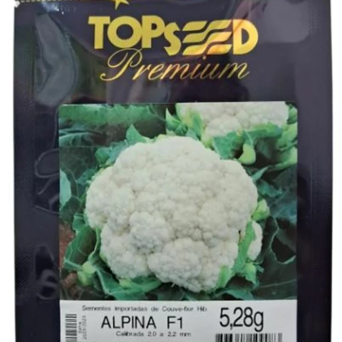 Semente de Couve Flor Alpina Topseed Premium 1.000 Sementes - comprar online