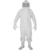 Macacão com Máscara Apicultor Abelha Brim Branco Apicultores