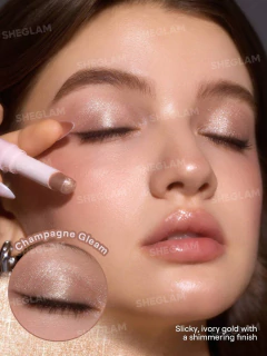 SHEGLAM Crystal Jelly Glaze Stick Champagne gleam – Iluminador y Sombra en Barra en internet