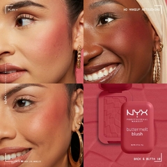 NYX PROFESSIONAL MAKEUP - Buttermelt Blush - 10) Back & Butta - comprar online