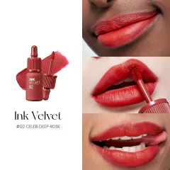 Peripera Ink The Velvet – 02 Celeb Deep Rose Labial Líquido Alta Pigmentación - comprar online