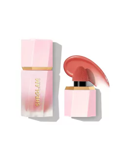 SHEGLAM Color Bloom Dayglow Liquid Blush Shimmer Finish Devoted – Rubor Líquido con Brillo