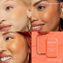 NYX PROFESSIONAL MAKEUP - Buttermelt Blush - 3) Sooner The Butta - comprar online