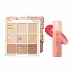 Dasique Eyeshadow Palette Special Edition #07 Milk Latte + Mini Lip Stain 06 Rose Apple en internet