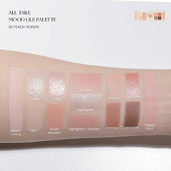 Peripera - All Take Mood Like Palette - 02 Peach Heaven en internet