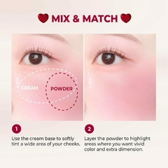 COLORGRAM TINTIN DORY DUO BLUSHER - 05 RED HEART DUO - tienda online