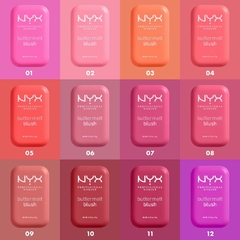 NYX PROFESSIONAL MAKEUP - Buttermelt Blush - 6) For the Butta - tienda online