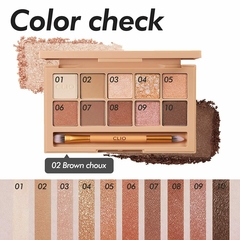 CLIO Pro Eye Palette - Brown Choux - Paleta de sombras - comprar online