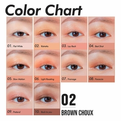 CLIO Pro Eye Palette - Brown Choux - Paleta de sombras en internet