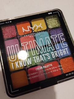 NYX PROFESSIONAL MAKEUP - Ultimate Shadow - I Know that´s bright (DAÑADA) - comprar online