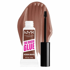 NYX - THE BROW GLUE INSTANT BROW STYLER - Medium Brown