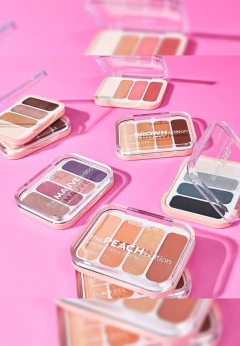 Essence The Rose Edition Mini - Paleta de Sombras - 4 Tonos Rosados y Nude - comprar online